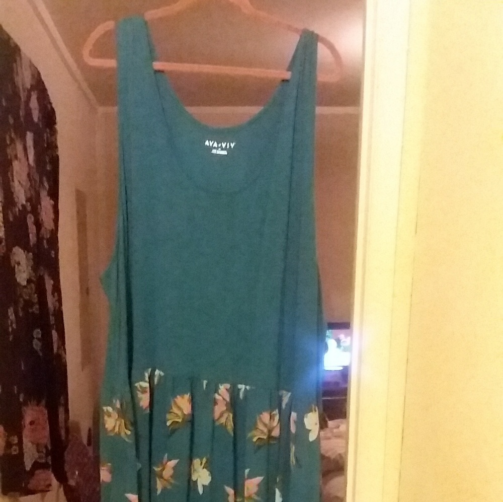 AVA & VIV Tank Maxi Dress